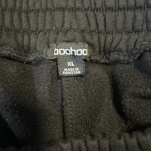 Boohoo | V Waistband Wide Leg Jogger (Tall) - Picture 9 of 9